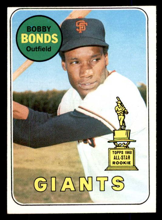 1969 Topps Baseball #630 Bobby Bonds Giants EX-MT 559115