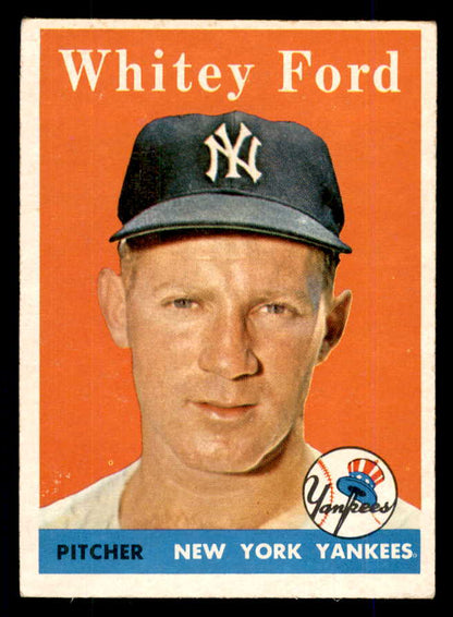 1958 Topps Baseball #320 Whitey Ford Yankees EX-MT 559119