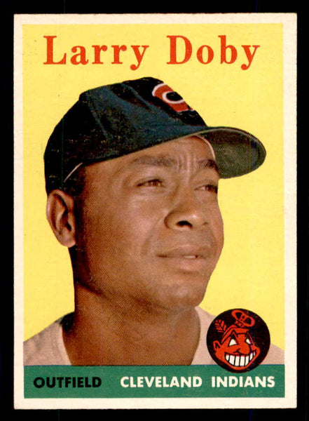 1958 Topps Baseball #424 Larry Doby Indians EX-MT 559120
