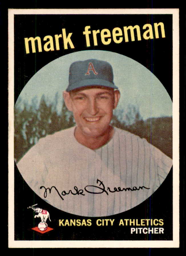 1959 Topps Baseball #532 Mark Freeman A's EX-MT 559129