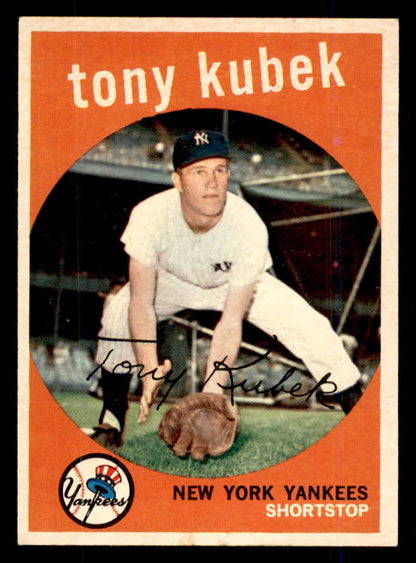 1959 Topps Baseball #505 Tony Kubek Yankees EX+/EX-MT 559132