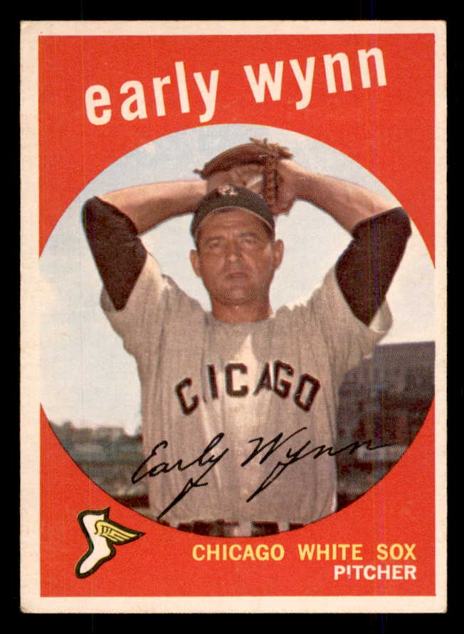 1959 Topps Baseball #260 Early Wynn White Sox EX 559135