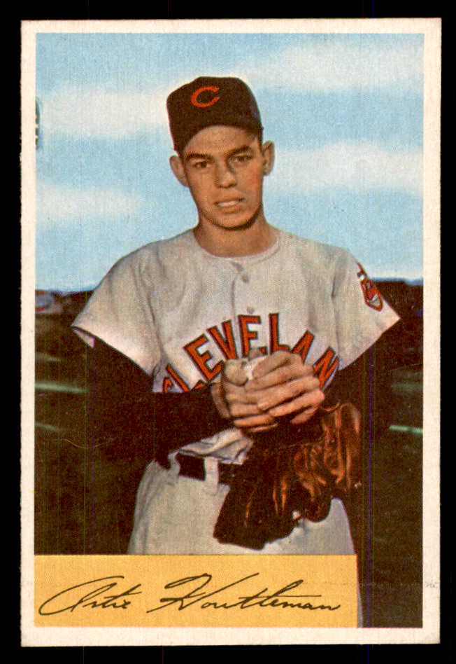1954 Bowman Baseball #036 George Strickland Indians EX-MT 559148
