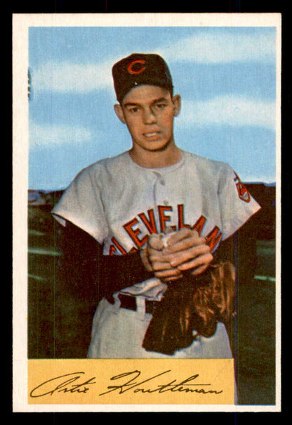 1954 Bowman Baseball #020 Art Houtteman Indians EX-MT 559149