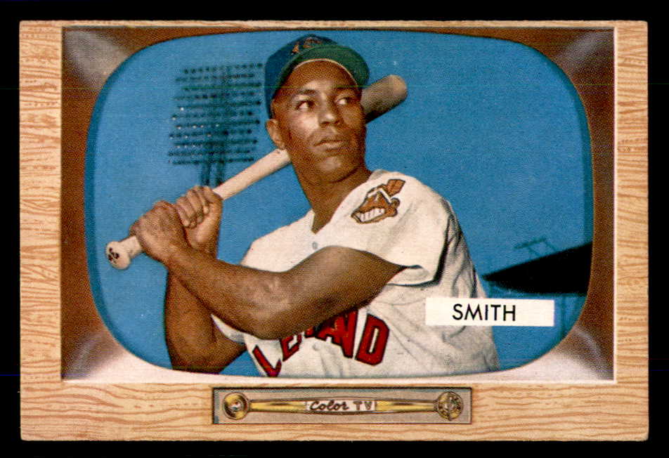1955 Bowman Baseball #020 Al Smith Indians EX+/EX-MT 559151