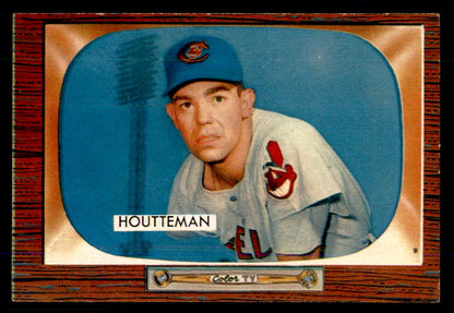1955 Bowman Baseball #144 Art Houtteman Indians EX 559153
