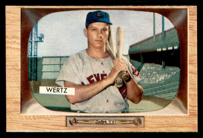 1955 Bowman Baseball #040 Vic Wertz Indians EX-MT 559157