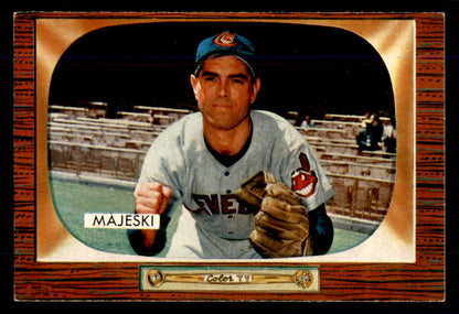 1955 Bowman Baseball #127 Hank Majeski Indians EX-MT 559159