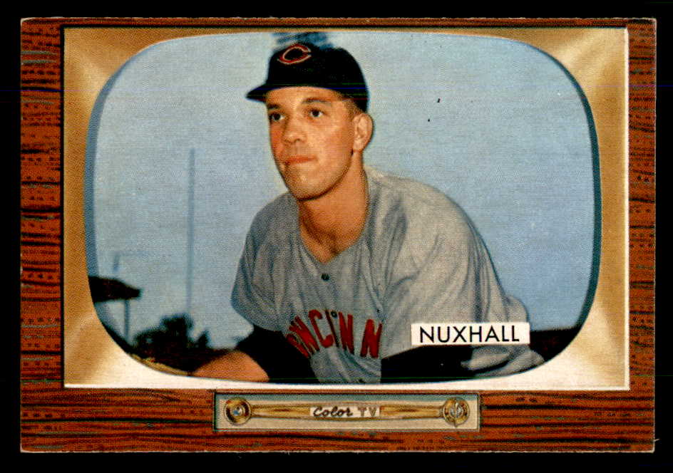 1955 Bowman Baseball #194 Joe Nuxhall Reds EX-MT 559162