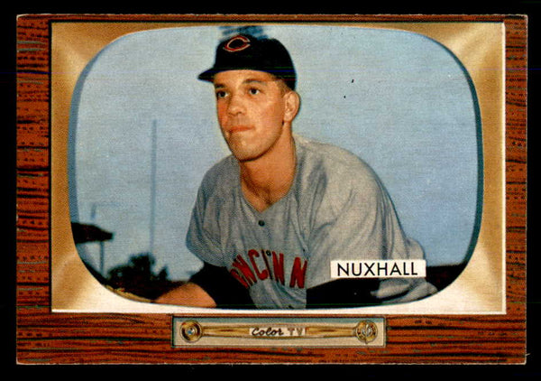 1955 Bowman Baseball #194 Joe Nuxhall Reds EX-MT 559162