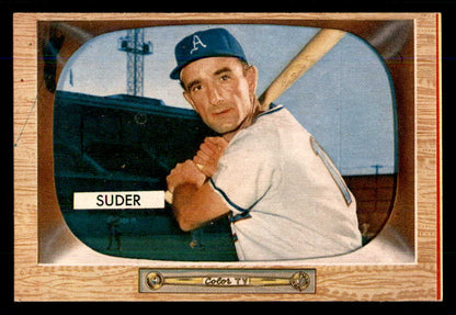 1955 Bowman Baseball #006 Pete Suder A's NR-MT 559165