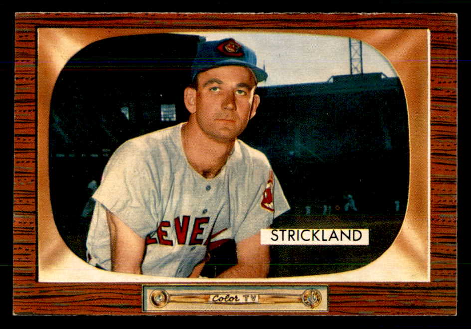 1955 Bowman Baseball #192 George Strickland Indians NR-MT 559167