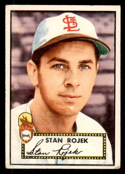 1952 Topps Baseball #163 Stan Rojek Browns VG-EX 559192