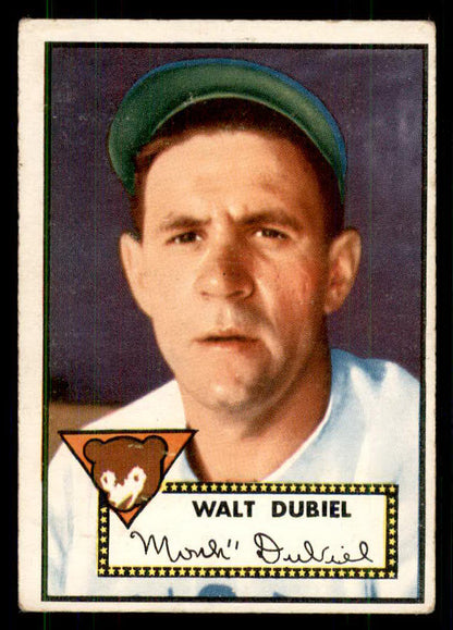 1952 Topps Baseball #164 Walt Dubiel Cubs VG-EX 559193