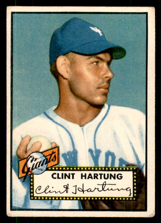 1952 Topps Baseball #141 Clint Hartung Giants VG-EX 559203