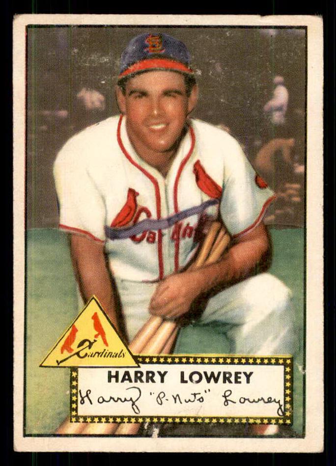1952 Topps Baseball #111 Peanuts Lowrey Cardinals VG-EX 559209