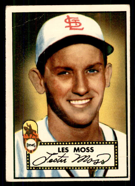 1952 Topps Baseball #143 Les Moss Browns VG 559218