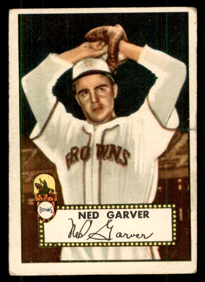 1952 Topps Baseball #212 Ned Garver Browns VG-EX 559233