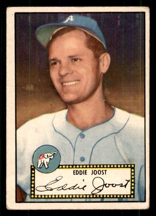 1952 Topps Baseball #045 Eddie Joost A's VG-EX Black 559248