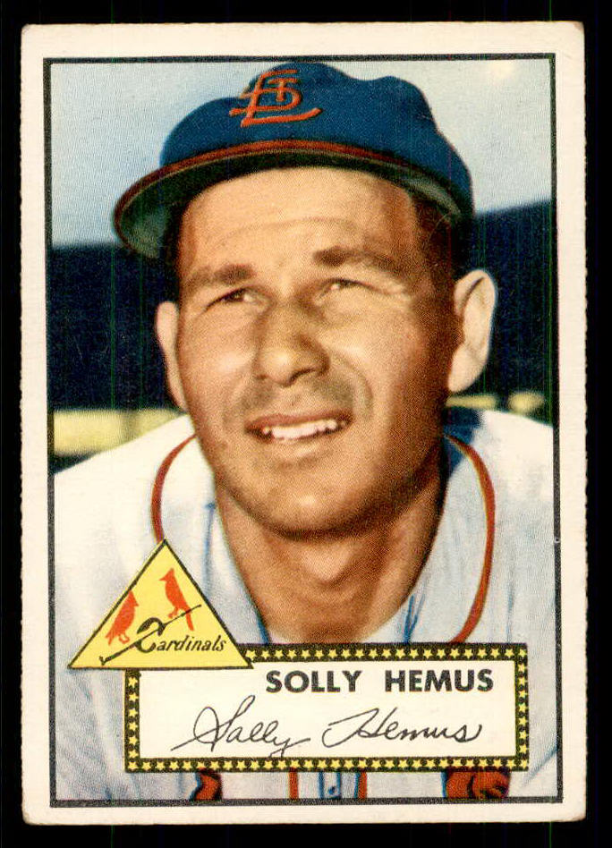 1952 Topps Baseball #196 Solly Hemus Cardinals VG-EX 559252