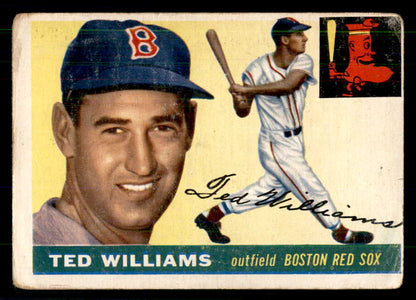 1955 Topps Baseball #002 Ted Williams Red Sox PR-FR 559258
