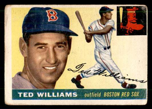 1955 Topps Baseball #002 Ted Williams Red Sox PR-FR 559258