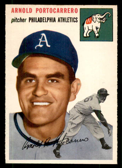 1954 Topps Baseball #214 Arnie Portocarrero A's NR-MT 559264
