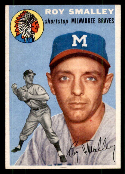 1954 Topps Baseball #231 Roy Smalley Braves NR-MT 559266