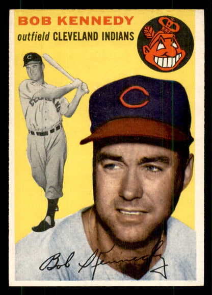 1954 Topps Baseball #155 Bob Kennedy Indians NR-MT 559268