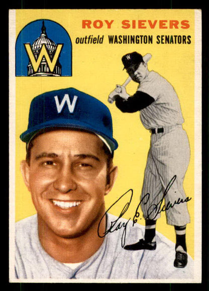 1954 Topps Baseball #245 Roy Sievers Senators EX-MT 559270