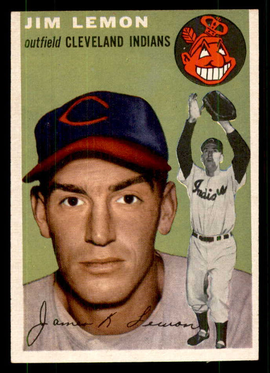 1954 Topps Baseball #103 Jim Lemon Indians EX-MT 559271