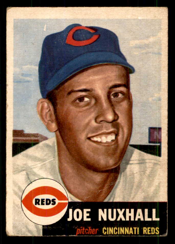 1953 Topps Baseball #105 Joe Nuxhall Reds VG-EX 559280