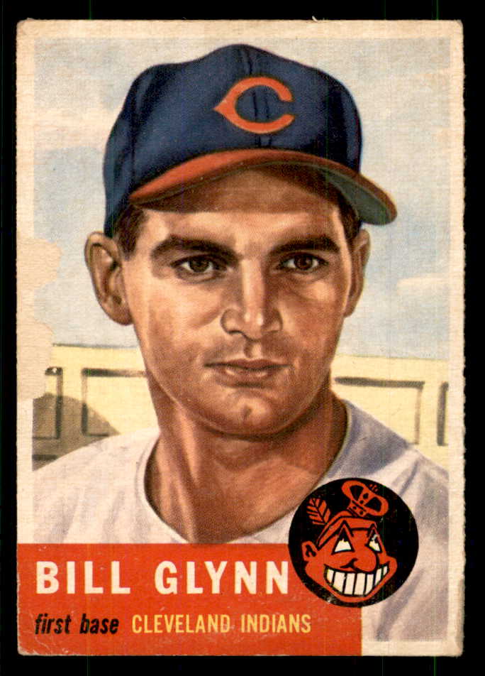 1953 Topps Baseball #171 Bill Glynn Indians VG-EX 559285