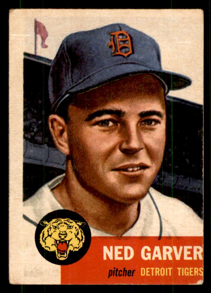1953 Topps Baseball #112 Ned Garver Tigers VG-EX 559294