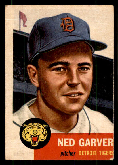 1953 Topps Baseball #112 Ned Garver Tigers VG-EX 559294