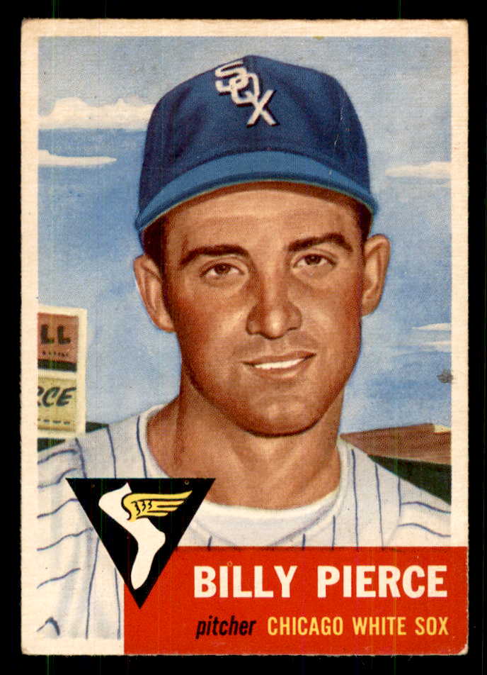 1953 Topps Baseball #143 Billy Pierce White Sox VG 559300