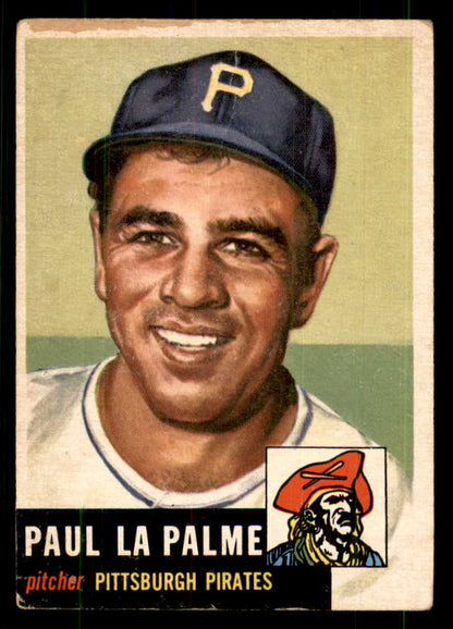 1953 Topps Baseball #201 Paul Lapalme Pirates FR-GD 559311