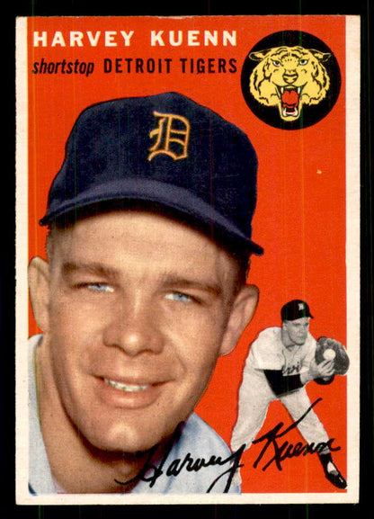 1954 Topps Baseball #025 Harvey Kuenn Tigers EX-MT/NR-MT 559335