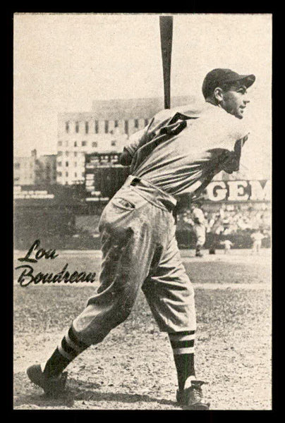 1947 Homogenized Bond Lou Boudreau Indians EX-MT 559349