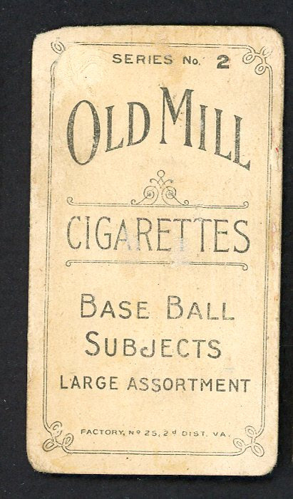 1910 T210-2 Old Mill Curley Brown Richmond Low Grade 559384