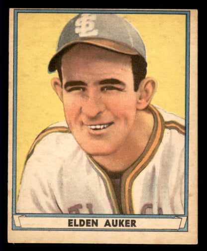 1941 Play Ball #045 Elden Auker Browns Good trimmed 559506