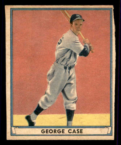 1941 Play Ball #069 George Case Senators Good trimmed 559526
