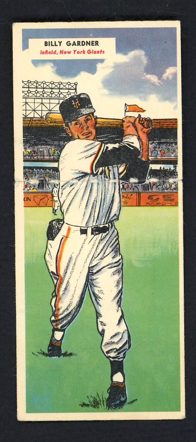 1955 Topps Baseball Double Headers #061/62 Billy Gardner John Hetki EX 559632