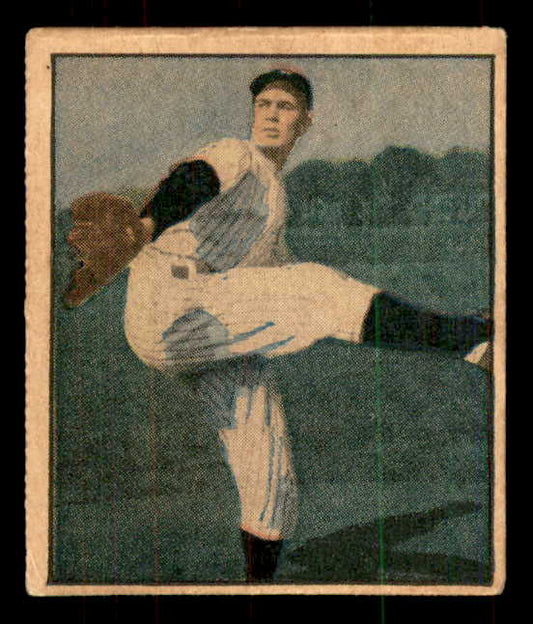 1951 Berk Ross #004-4 Tommy Byrne Yankees VG 559641