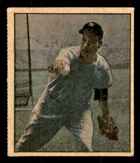 1951 Berk Ross #003-4 Vic Raschi Yankees EX 559649