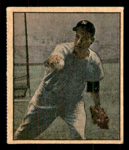 1951 Berk Ross #003-4 Vic Raschi Yankees EX 559649