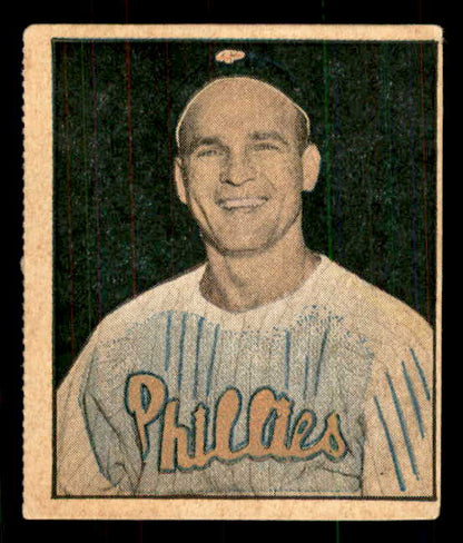 1951 Berk Ross #003-7 Andy Seminick Phillies EX 559650