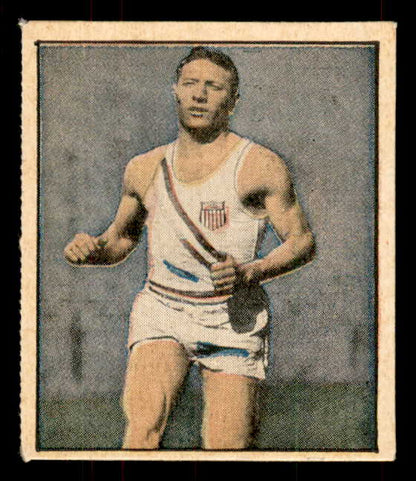 1951 Berk Ross #004-16 Glen Cunningham Track EX 559657