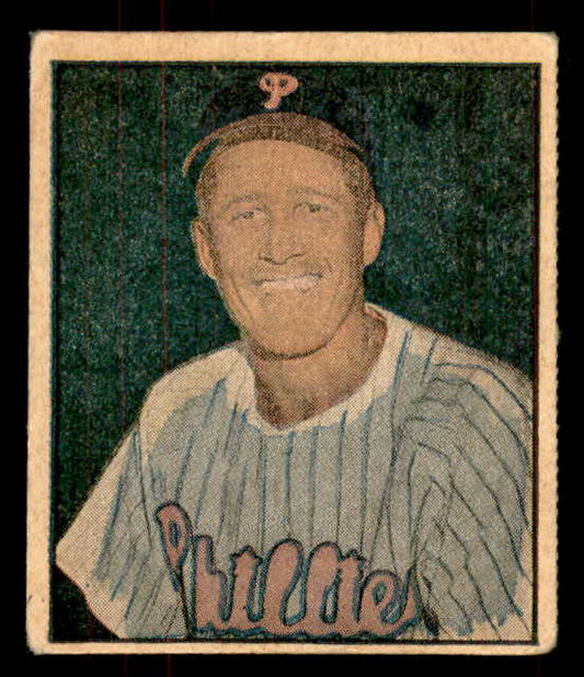 1951 Berk Ross #002-10 Mike Goliat Phillies VG-EX 559660