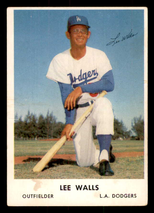 1962 Bell Brand #056 Lee Walls Dodgers VG 559687